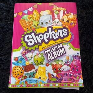 Shopkins Collector Album - Bright Pink & Multicolor Characters